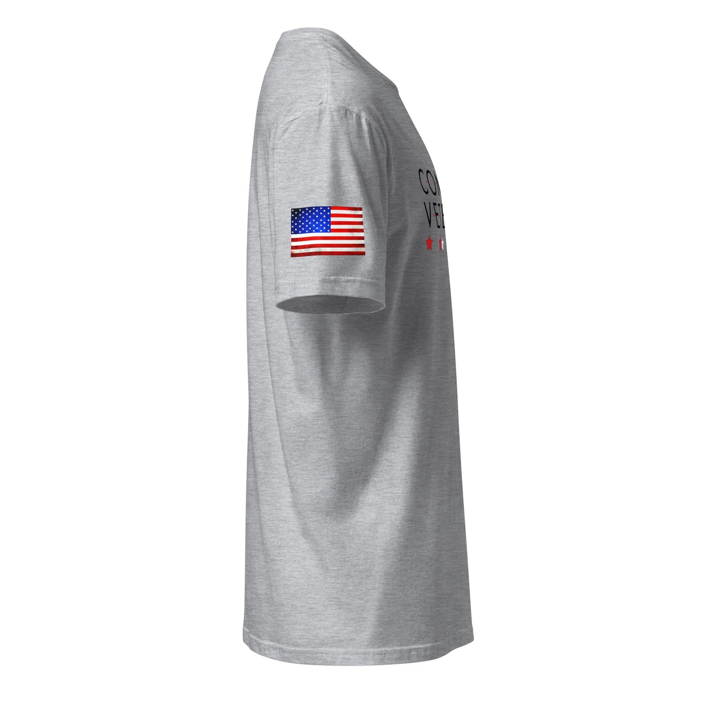 COMBAT VETERAN Red White & Blue T-Shirt